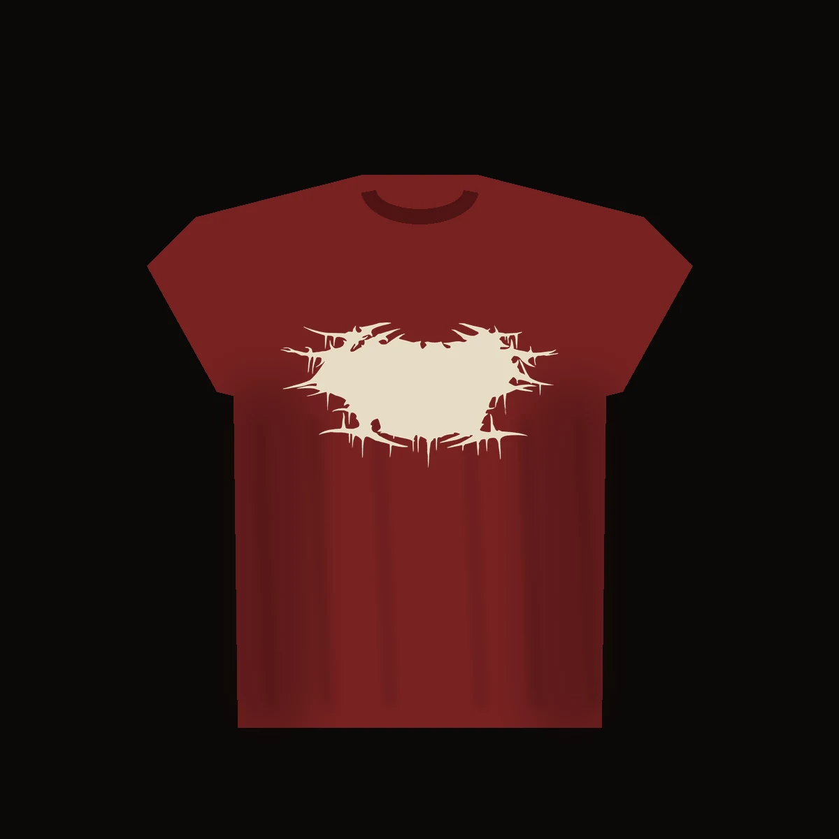 Λογότυπο T-Shirt — Οξειδωμένο Κόκκινο
