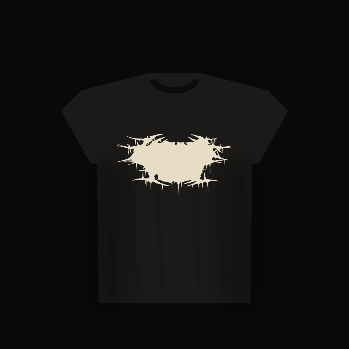 Λογότυπο T-Shirt — Μαύρο
